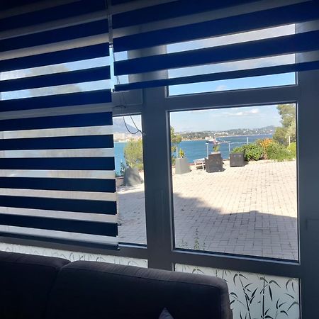 לה סיין סור-מר Villa-Chateau Les Terrasses - Tamaris, Plage Des Sablettes, Mer Au Bas De La Propriete מראה חיצוני תמונה