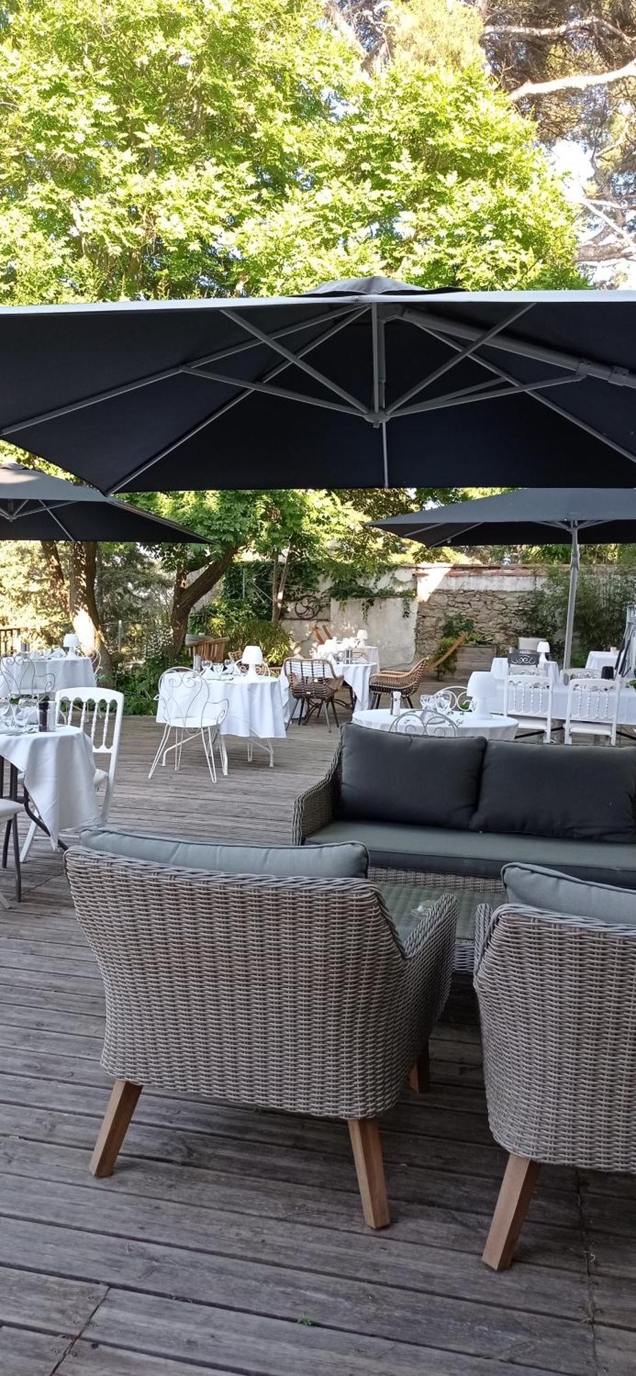 לה סיין סור-מר Villa-Chateau Les Terrasses - Tamaris, Plage Des Sablettes, Mer Au Bas De La Propriete מראה חיצוני תמונה